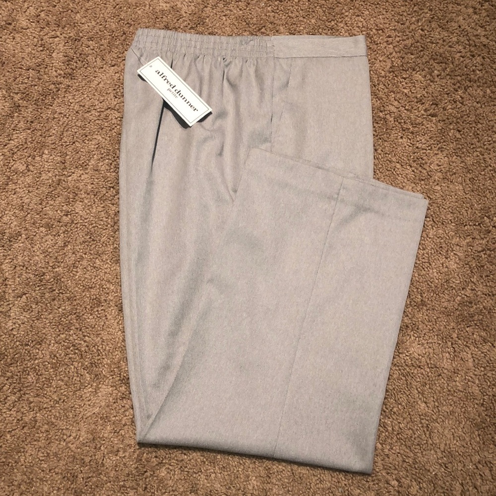Alfred Dunner Gray Pants - 14P - EUC